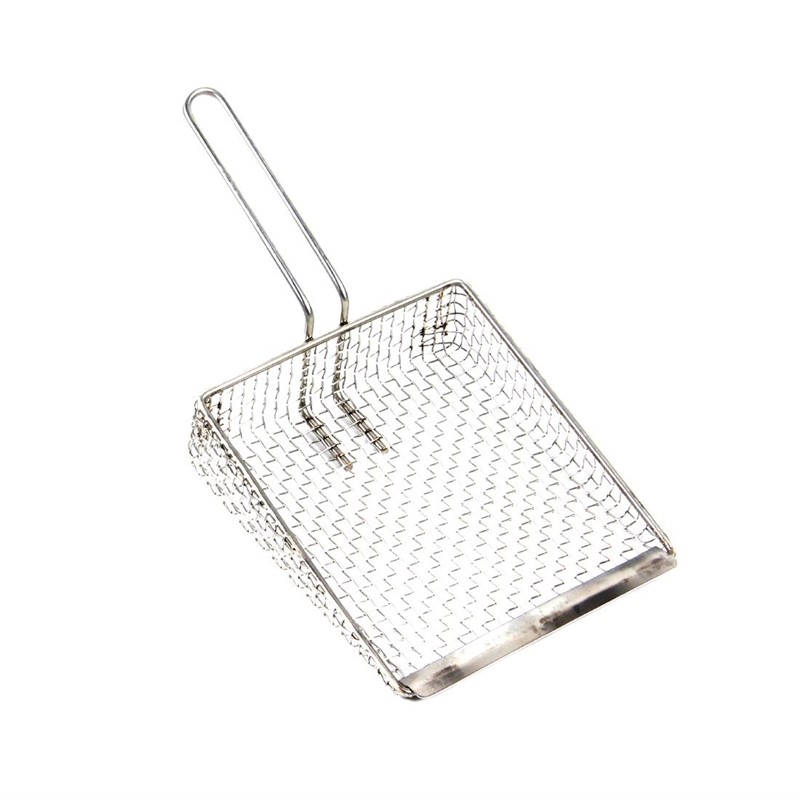 Pelle à frites bord élevé + grattoir